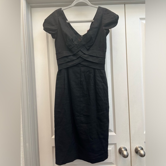 Rebecca Taylor Linen Wool dress 6 - Picture 2 of 9